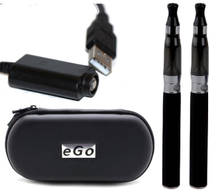 GoTech Elektronická cigareta eGo CE 4 1100 mAh 2ks čierna