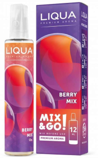 Příchuť Liqua Mix&Go 12ml Berry Mix