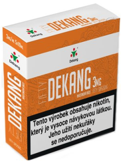 Nikotinová báze Dekang Fifty 5x10ml PG50-VG50 3mg