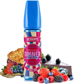 Příchuť Dinner Lady Fruits 20ml Berry Tart