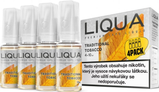 Liquid LIQUA Elements 4Pack Traditional tobacco 4x10ml-6mg (Tradiční tabák)
