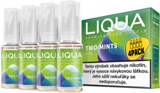 Liquid LIQUA Elements 4Pack Two mints 4x10ml-6mg (Chuť máty a mentolu)